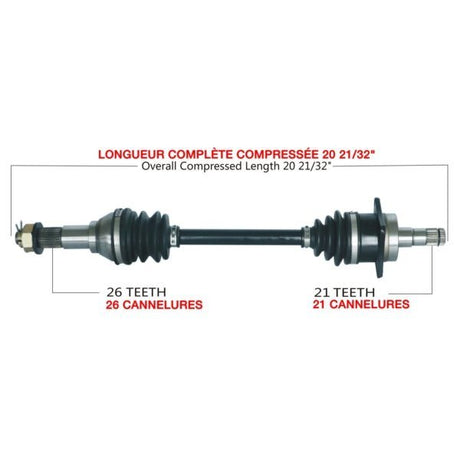TRAKMOTIVE COMPLETE AXLE (CAN - 7019) - Driven Powersports Inc.844084084897CAN - 7019