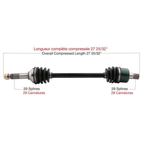 TRAKMOTIVE COMPLETE AXLE (KAW - 7014) - Driven Powersports Inc.844084084071KAW - 7014