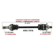 TRAKMOTIVE COMPLETE AXLE (ARC - 7016) - Driven Powersports Inc.844084079206ARC - 7016