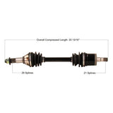 TRAKMOTIVE COMPLETE AXLE (CAN - 7089) - Driven Powersports Inc.840140502862CAN - 7089