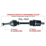 TRAKMOTIVE COMPLETE AXLE (POL - 7047) - Driven Powersports Inc.844084085023POL - 7047