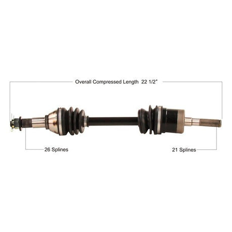 TRAKMOTIVE COMPLETE AXLE (CAN - 7090) - Driven Powersports Inc.840140502947CAN - 7090