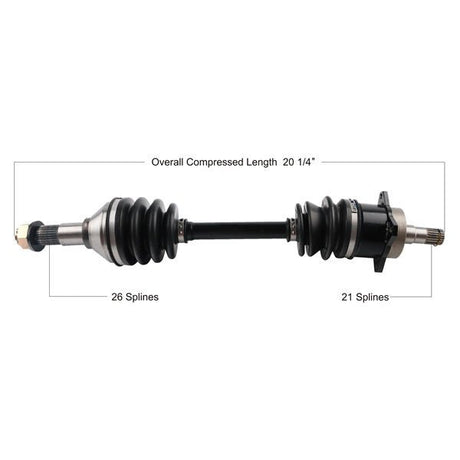 Trakmotive Complete Axle - DRIVEN Canada's Powersports 844084027078CAN-7069