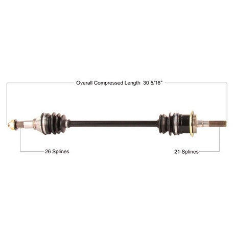 Trakmotive Complete Axle - DRIVEN Canada's Powersports 844084082633CAN-7073