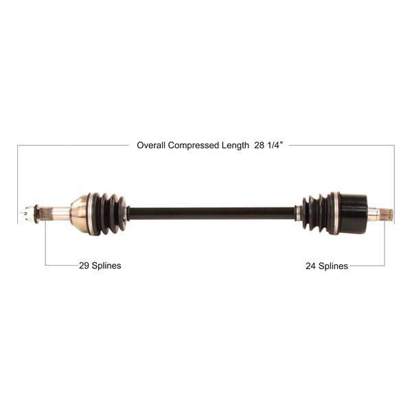 Trakmotive Complete Axle - DRIVEN Canada's Powersports 840140502947CAN-7078