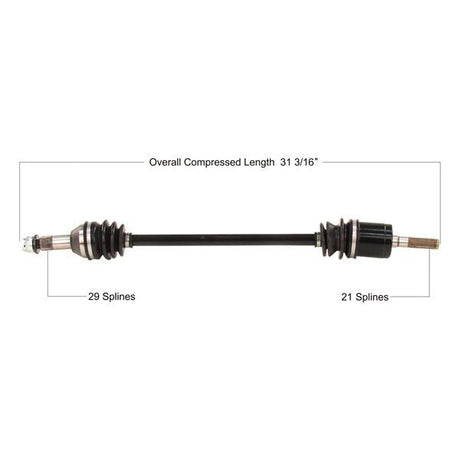 Trakmotive Complete Axle - DRIVEN Canada's Powersports 840140502947CAN-7084