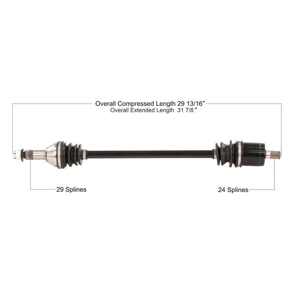 Trakmotive Complete Axle - DRIVEN Canada's Powersports 840140502947CAN-7088