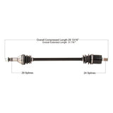 Trakmotive Complete Axle - DRIVEN Canada's Powersports 840140502947CAN-7088