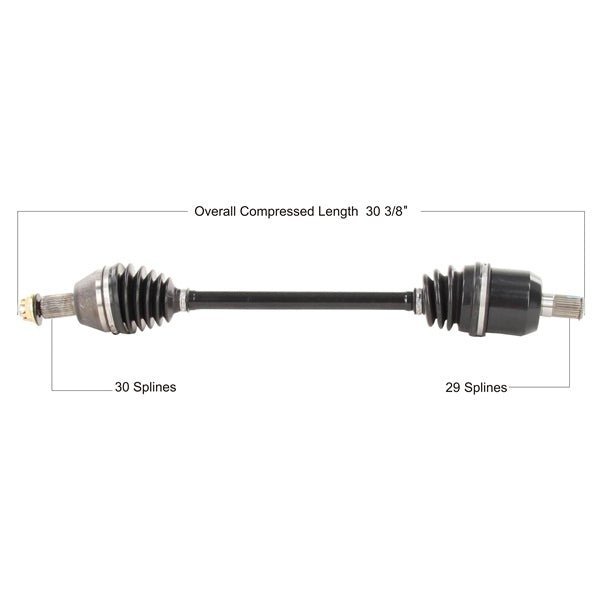 Trakmotive Complete Axle - DRIVEN Canada's Powersports 844084081100HON-7048