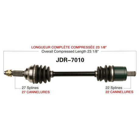 Trakmotive Complete Axle - DRIVEN Canada's Powersports 844084078018JDR-7010