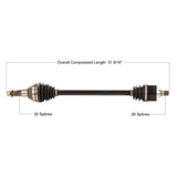 Trakmotive Complete Axle - DRIVEN Canada's Powersports 844084089854KAW-7021