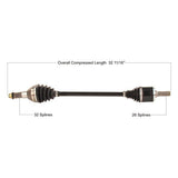 Trakmotive Complete Axle - DRIVEN Canada's Powersports 844084089892KAW-7022