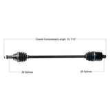 Trakmotive Complete Axle - DRIVEN Canada's Powersports 844084070418POL-7078
