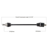 Trakmotive Complete Axle - DRIVEN Canada's Powersports 844084070432POL-7080