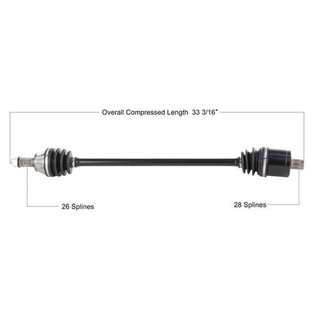 Trakmotive Complete Axle - DRIVEN Canada's Powersports 844084070432POL-7080