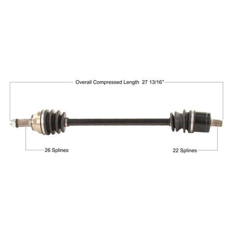 Trakmotive Complete Axle - DRIVEN Canada's Powersports 844084089861POL-7086