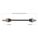 Trakmotive Complete Axle - DRIVEN Canada's Powersports 844084089878POL-7087