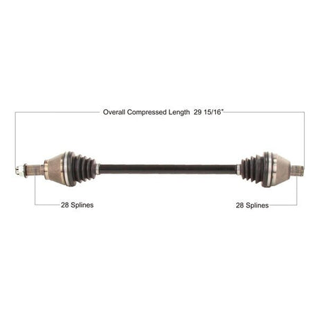 Trakmotive Complete Axle - DRIVEN Canada's Powersports 844084089878POL-7087