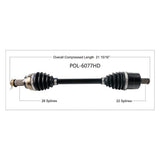 TRAKMOTIVE COMPLETE HD AXLE (POL - 6077HD) - Driven Powersports Inc.844084043962POL - 6077HD