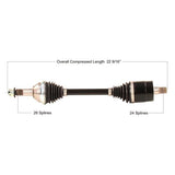 TRAKMOTIVE COMPLETE HD AXLE (CAN - 6091HD) - Driven Powersports Inc.840140503074CAN - 6091HD