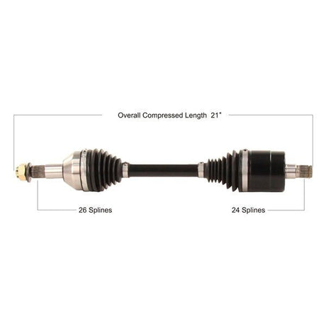 TRAKMOTIVE COMPLETE HD AXLE (CAN - 6077HD) - Driven Powersports Inc.844084090119CAN - 6077HD