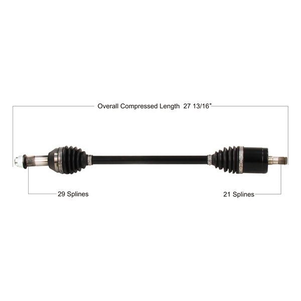 TRAKMOTIVE COMPLETE HD AXLE (CAN - 6081HD) - Driven Powersports Inc.840140502947CAN - 6081HD