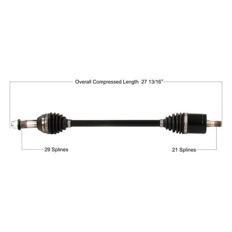 TRAKMOTIVE COMPLETE HD AXLE (CAN - 6081HD) - Driven Powersports Inc.840140502947CAN - 6081HD