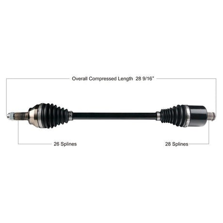 TRAKMOTIVE COMPLETE HD AXLE (POL - 6079HD) - Driven Powersports Inc.844084070470POL - 6079HD