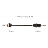 TRAKMOTIVE COMPLETE HD AXLE (CAN - 6084HD) - Driven Powersports Inc.840140503005CAN - 6084HD