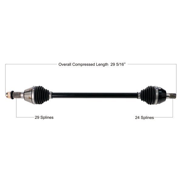 TRAKMOTIVE COMPLETE HD AXLE (CAN - 6072HD) - Driven Powersports Inc.844084047991CAN - 6072HD