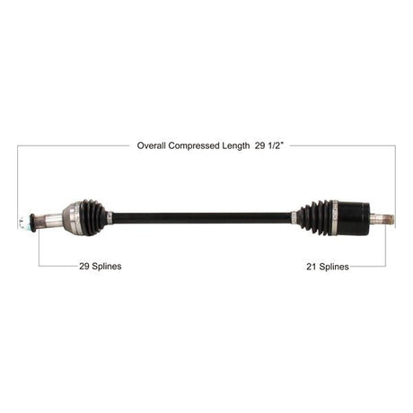 TRAKMOTIVE COMPLETE HD AXLE (CAN - 6083HD) - Driven Powersports Inc.840140502992CAN - 6083HD