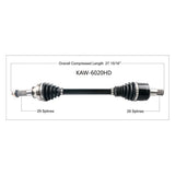 TRAKMOTIVE COMPLETE HD AXLE (KAW - 6020HD) - Driven Powersports Inc.844084027160KAW - 6020HD