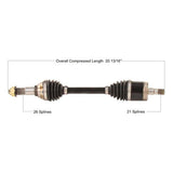 Trakmotive Complete HD Axle - DRIVEN Canada's Powersports 844084090003CAN-6074HD