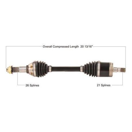 Trakmotive Complete HD Axle - DRIVEN Canada's Powersports 844084090003CAN-6074HD