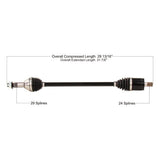 Trakmotive Complete HD Axle - DRIVEN Canada's Powersports 840140502947CAN-6088HD