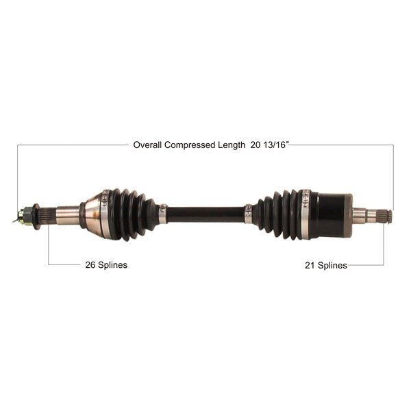 Trakmotive Complete HD Axle - DRIVEN Canada's Powersports 840140502947CAN-6089HD