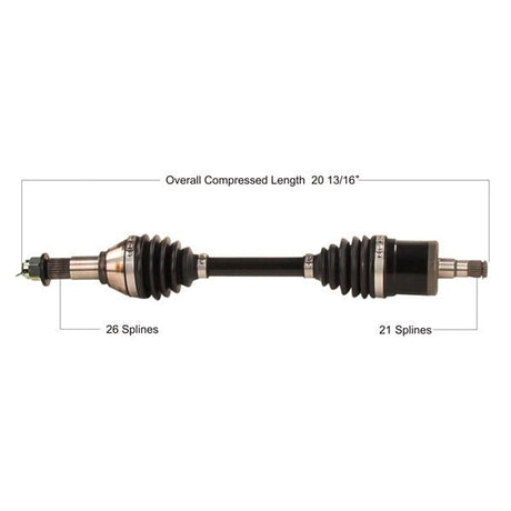 Trakmotive Complete HD Axle - DRIVEN Canada's Powersports 840140502947CAN-6089HD