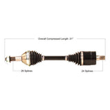 Trakmotive Complete HD Axle - DRIVEN Canada's Powersports 840140503081CAN-6092HD