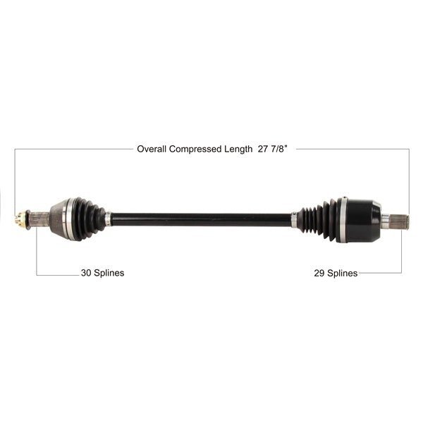 Trakmotive Complete HD Axle - DRIVEN Canada's Powersports 844084081162HON-6049HD