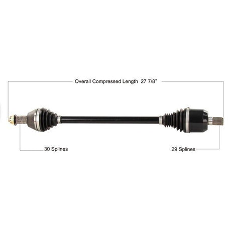 Trakmotive Complete HD Axle - DRIVEN Canada's Powersports 844084081162HON-6049HD