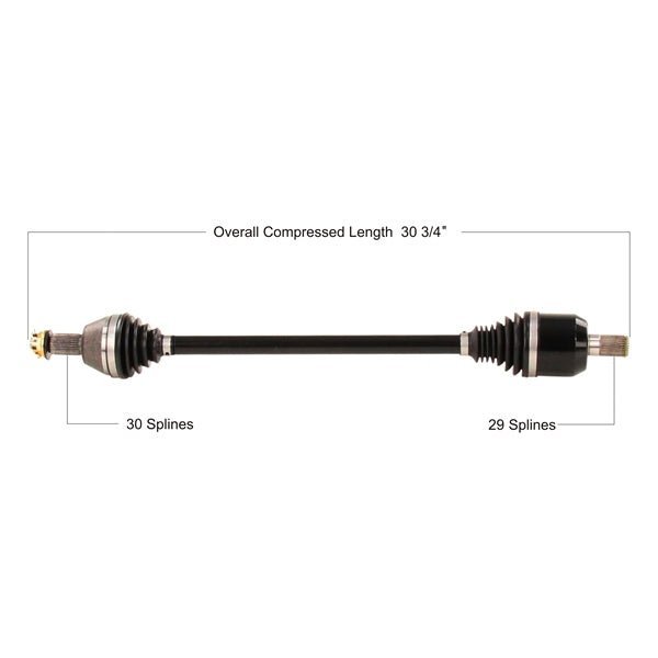 Trakmotive Complete HD Axle - DRIVEN Canada's Powersports 840140502947HON-6052HD