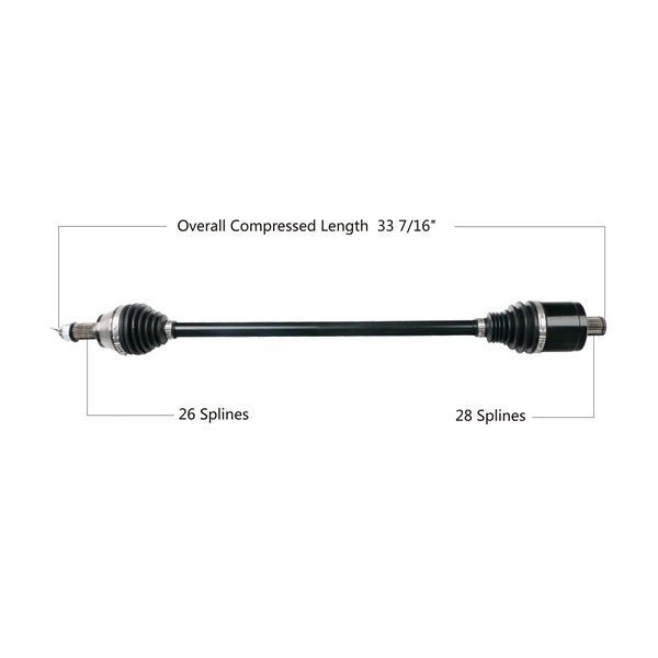 Trakmotive Complete HD Axle - DRIVEN Canada's Powersports 844084070456POL-6078HD