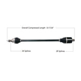 Trakmotive Complete HD Axle - DRIVEN Canada's Powersports 844084070456POL-6078HD