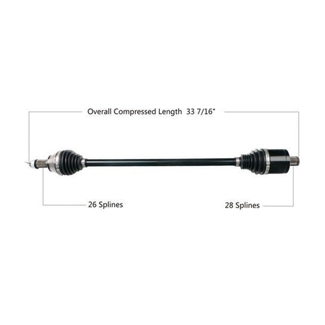 Trakmotive Complete HD Axle - DRIVEN Canada's Powersports 844084070456POL-6078HD