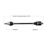 Trakmotive Complete HD Axle - DRIVEN Canada's Powersports 844084070449POL-6081HD