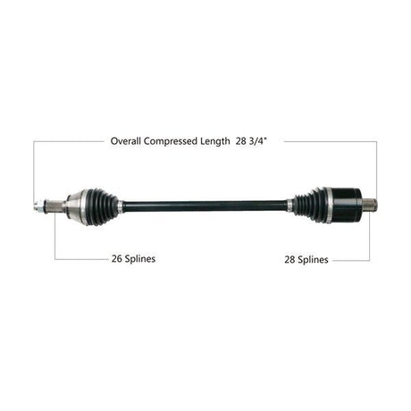 Trakmotive Complete HD Axle - DRIVEN Canada's Powersports 844084070449POL-6081HD