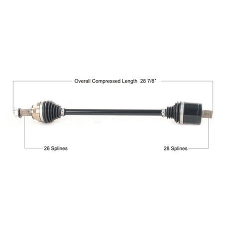 Trakmotive Complete HD Axle - DRIVEN Canada's Powersports 844084081377POL-6082HD