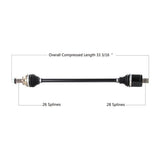 Trakmotive Complete HD Axle - DRIVEN Canada's Powersports 844084081346POL-6083HD