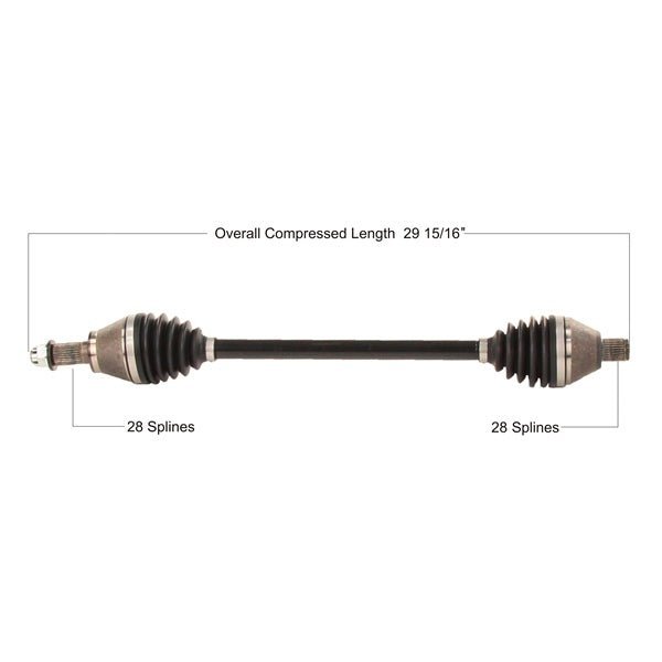 Trakmotive Complete HD Axle - DRIVEN Canada's Powersports 844084089977POL-6087HD