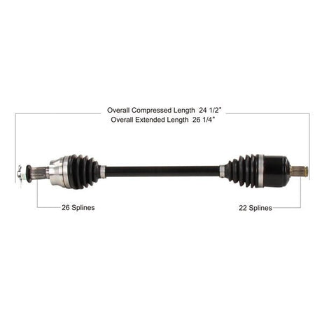 Trakmotive Complete HD Axle - DRIVEN Canada's Powersports 840140502947POL-6090HD